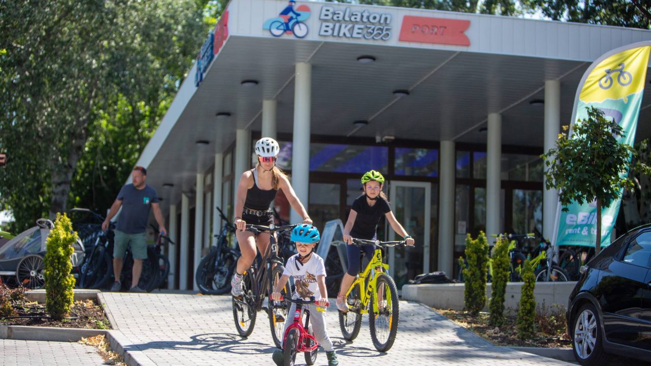 Világszínvonalú kerékpáros központok a Balaton körül