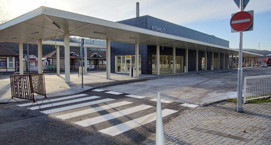 New bus station built in Komló