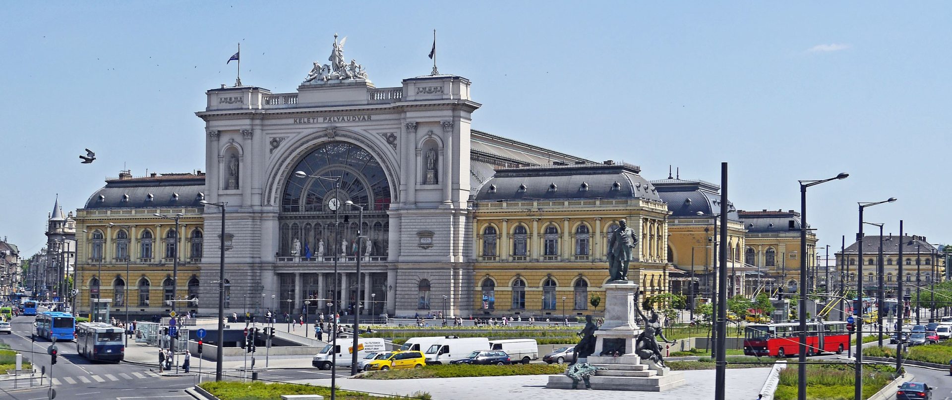 Significant developments have been completed at the Keleti Railway Station