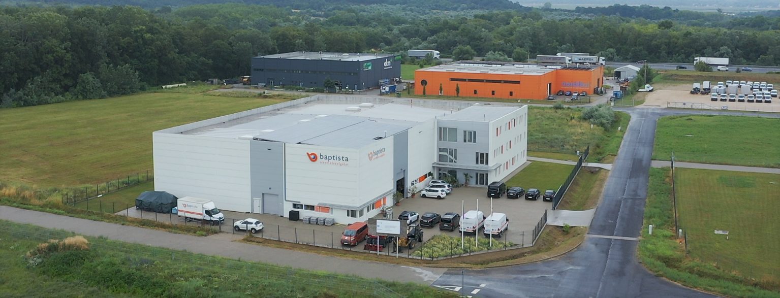 A modern logistics centre for people in need