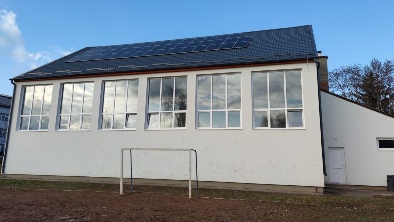 Energy efficient school building in Vásárosnamény